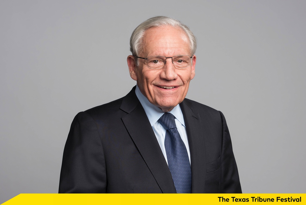 Journalist Bob Woodward says pandemic, economy will decide 2020